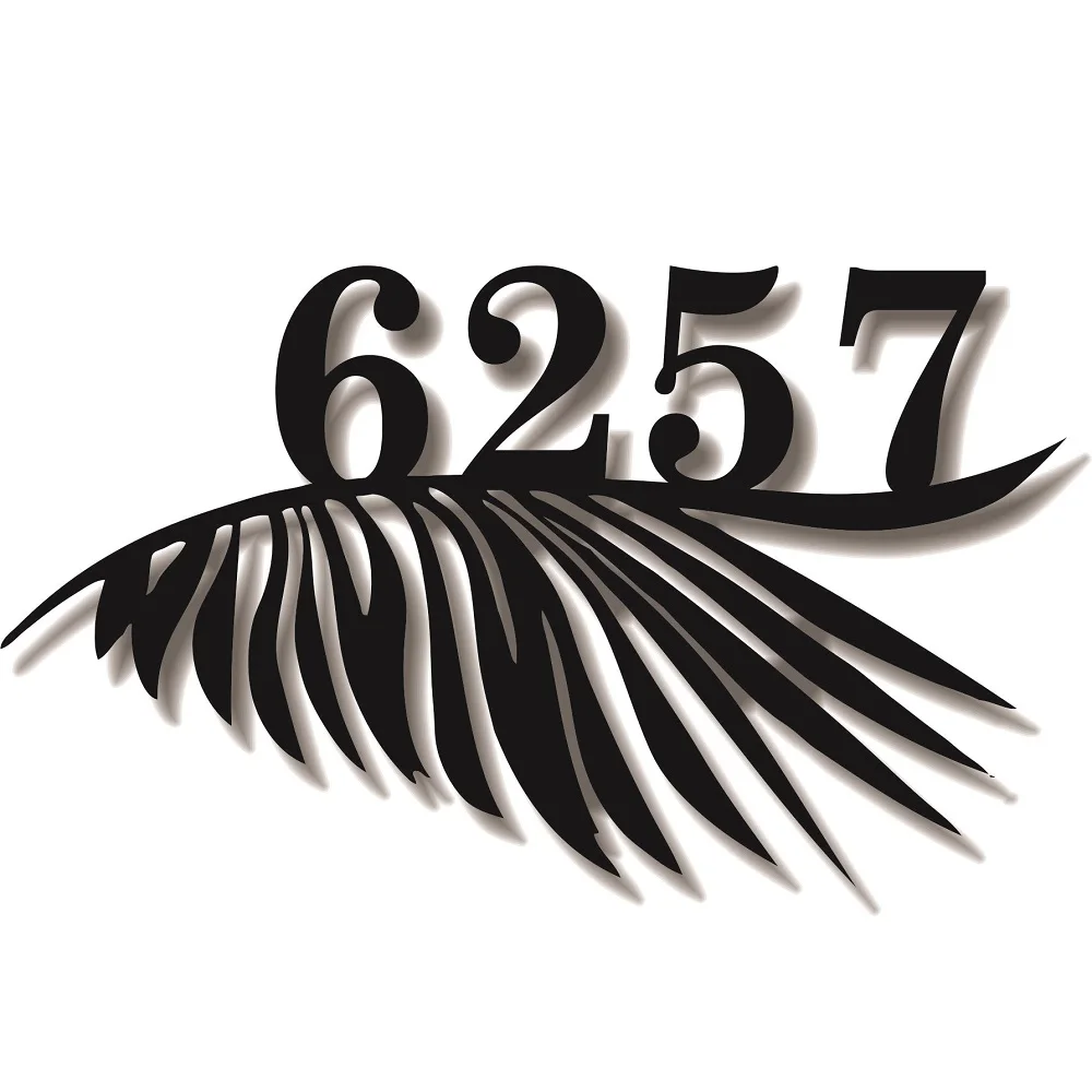 

Custom Metal Address Sign Personalized Address Plaque Metal House Numbers Address Sign Custom House Number New Home Gift