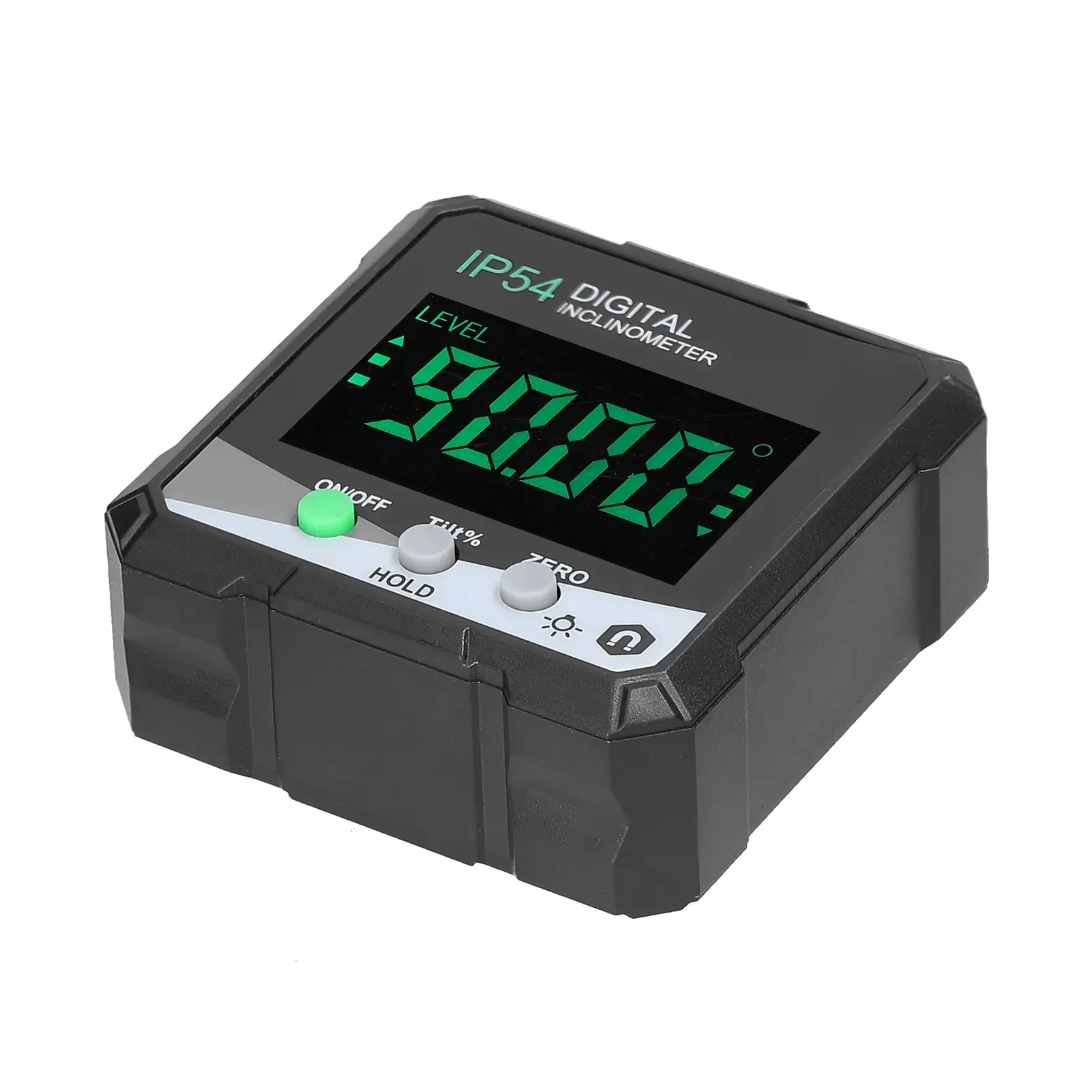 IP54 4*90° Digital Inclinometer LCD Angle Protractor Backlight Protractor Slope Meter Single-side Magnetic Electronic Goniomete 5