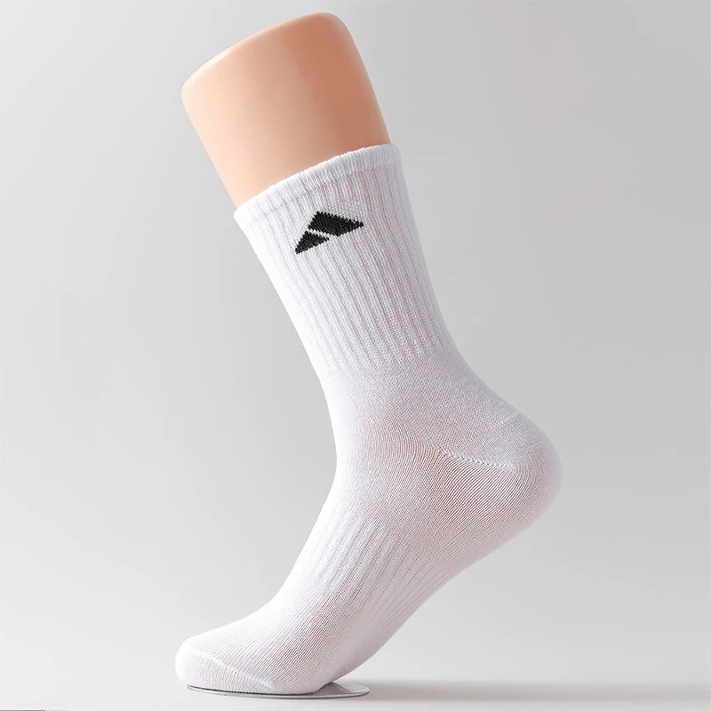 5 Pairs of Black and White Patterned Mid