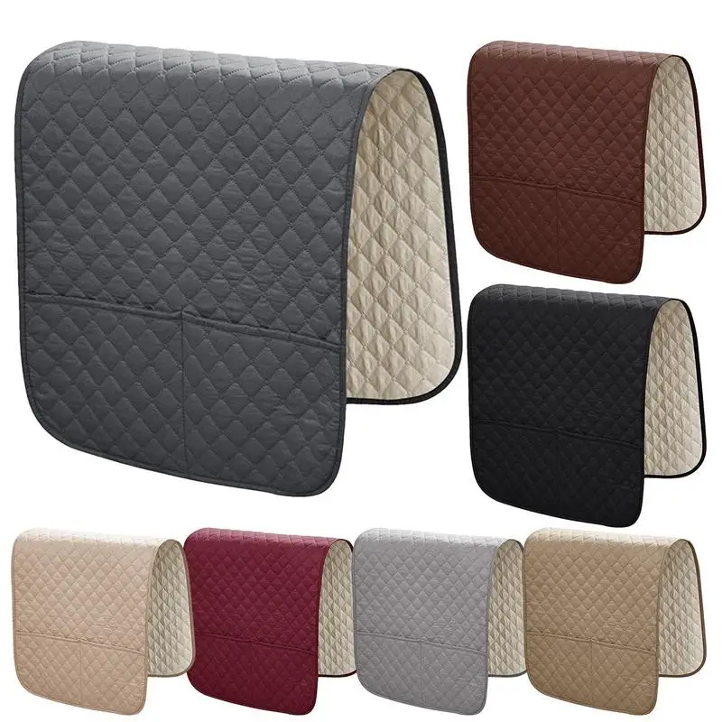 

Multifunctional Sofa Armrest Covers Easy To Use Durable Anti-Slip Couch Armrest Covers Water Resistant Soft Furniture Protector