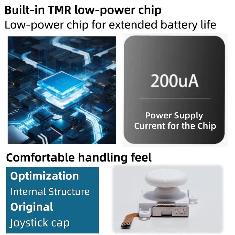 2/10pcs K-SILVER JS19 스위치 조이콘 TMR 조이스틱 교체용 자기 센서 스위치 OLED용 3D 아날로그 스틱