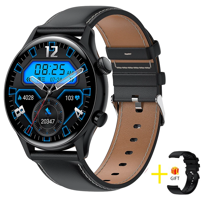 LIGE NFC Bluetooth Call Men Watch Heart Rate Smartwatch Men Watches AMOLED Screen Sport Smart Watches Alarm Clock Setting Watch 