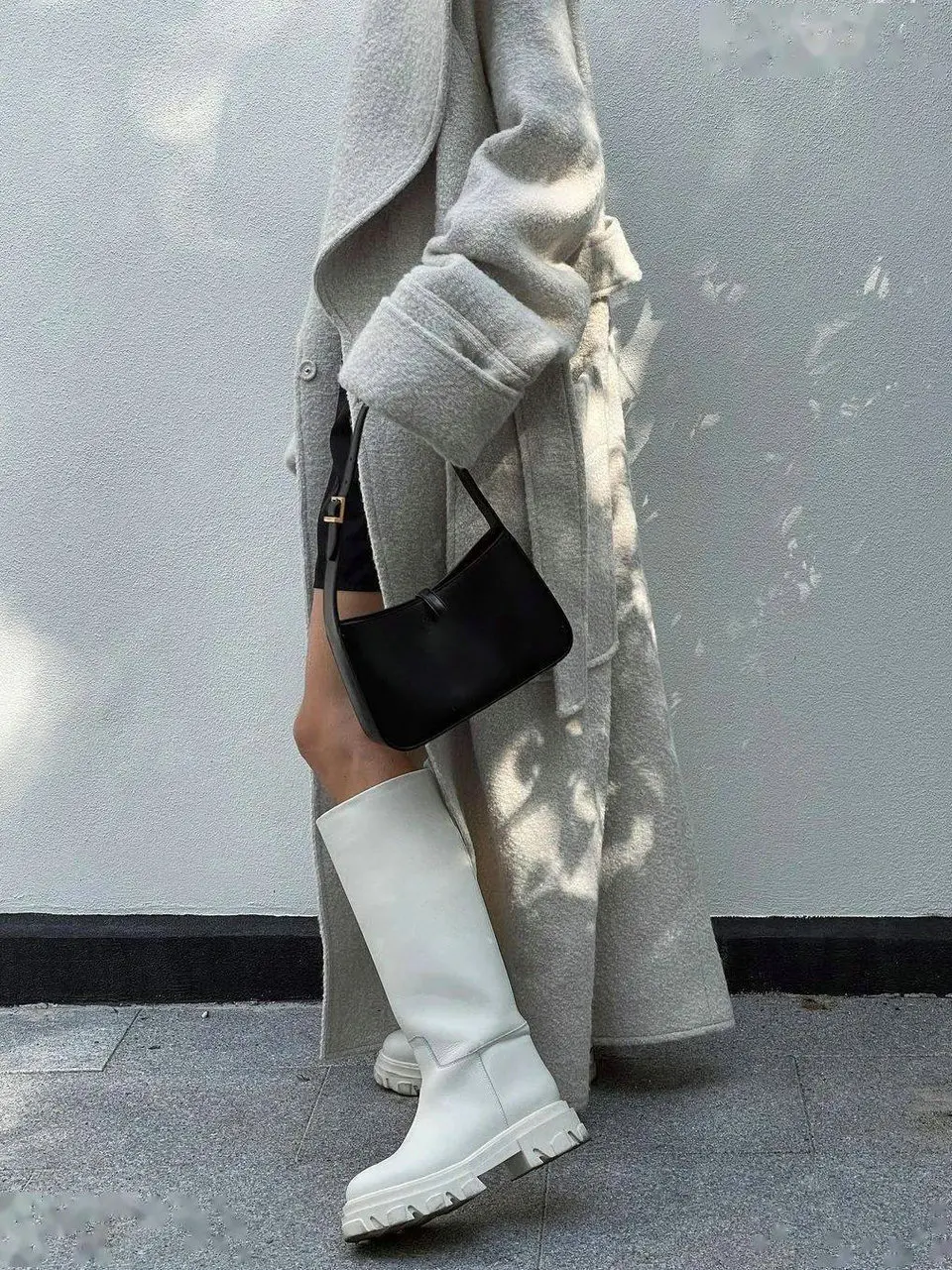 Women’s sexy lace long sleeve backless mock wrap knit sweater mini dress