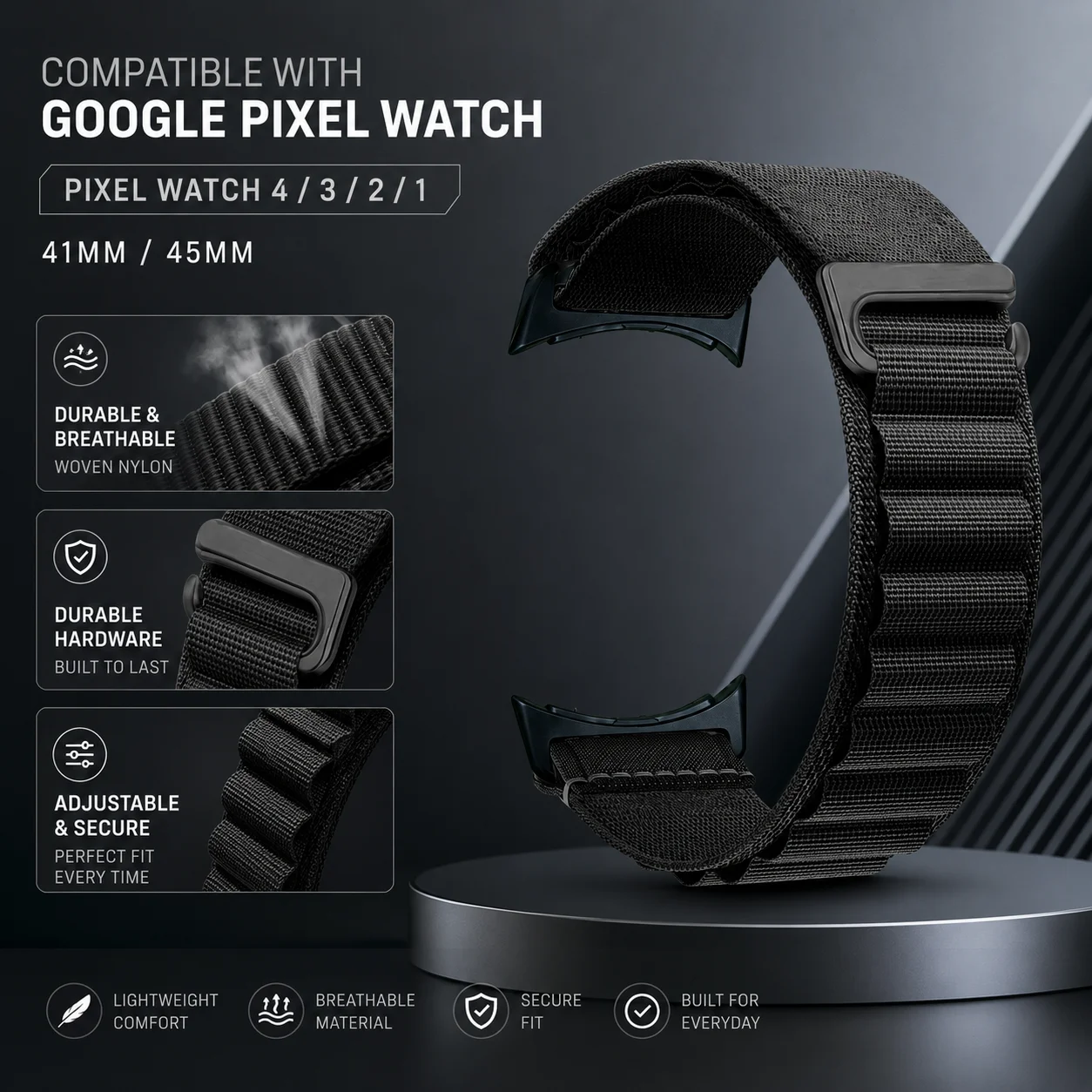 Alpine Loop Smartwatch Wristband - Stylish and Durable Watch Strap Accessory