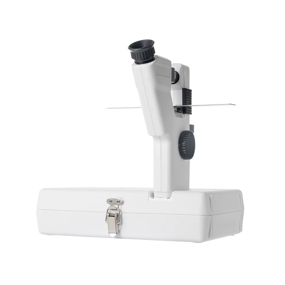 Lentimetro portatile AC/DC CP-1B Focimetro particolare Strumento ottico Focimetro Optometria Machinemanual Lensometer Lens Test