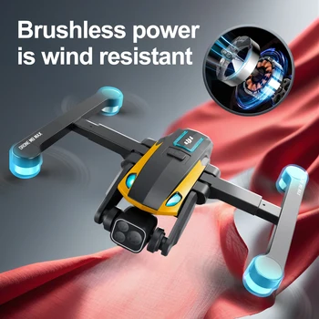 2024  GPS derone M8Pro RC Drone 4K Professinal With 1080P Wide Angle HD Camera Foldable Helicopter WIFI FPV Height Hold Gift Toy 5