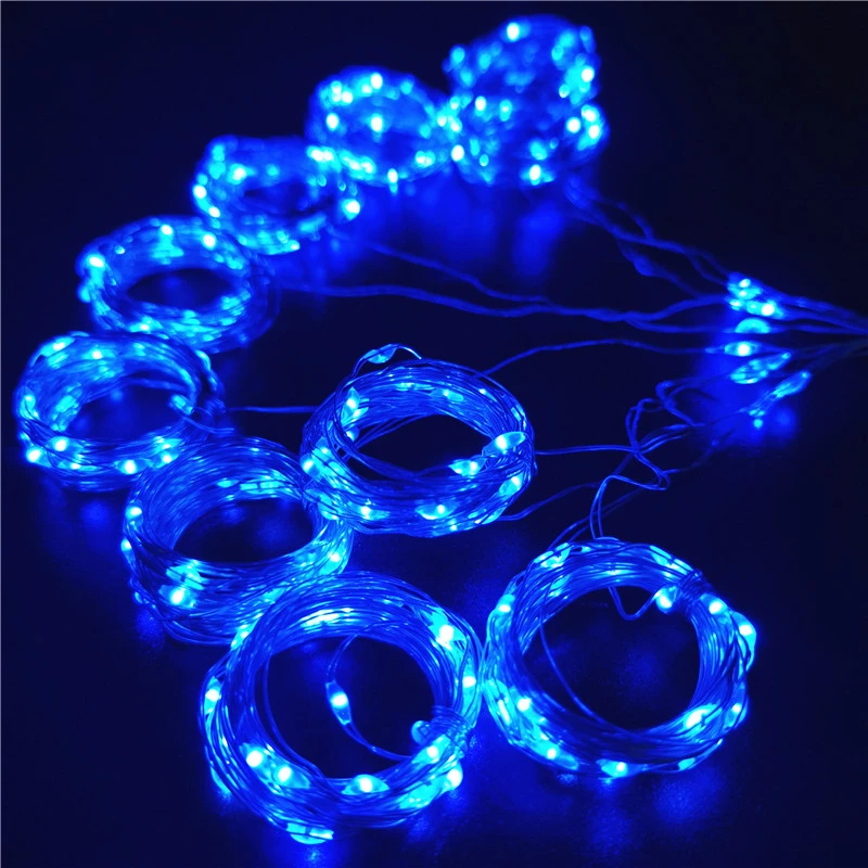 thumbnail image 1 of USB Window Curtain Lights With Remote Control 8 Modes Fairy Garland Lamp for Christmas Wedding Party Holidays Bedroom Decoration, 1 of 5