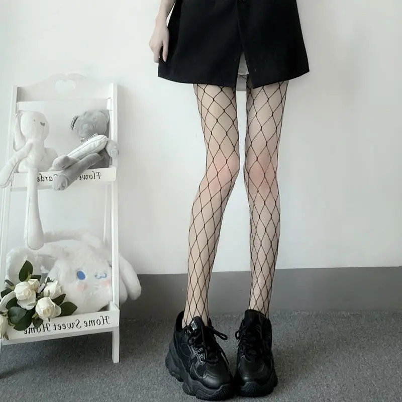 Fishnet Stockings Women High Waist