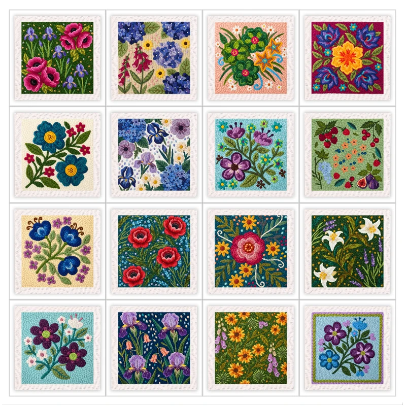 Punch Needle Embroidery Craft Kit 1