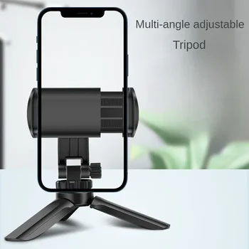 Stabilizzatore per treppiede da tavolo mini treppiede portatile da 1 pz per telefono cellulare Streaming live Supporto in ABS con rotazione di 360 gradi