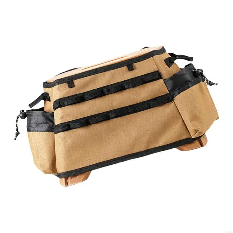 Protective Folded Stool Cover Hand-Held Extension Cover Portables Tool Storage for Fishing and Hiking
