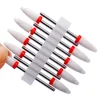 10pc/Set Carbide Tungsten Nail Drill Bits Ceramic Manicure Drill for Milling Cutter Nail Files Gel Polish Remove Accessories 4