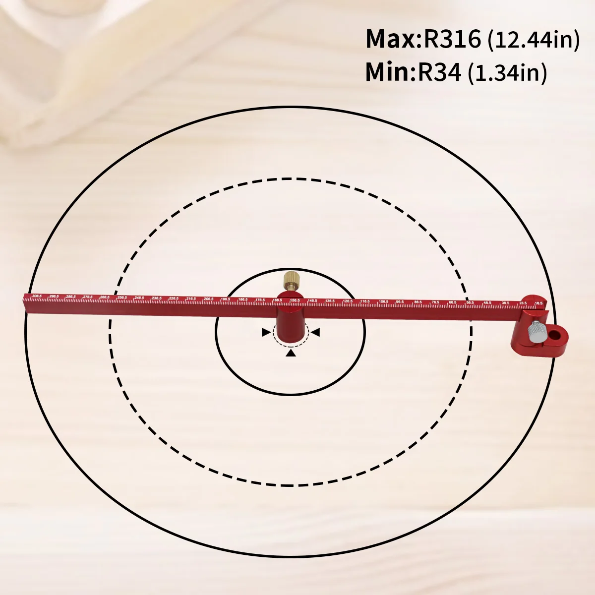 Precision Angle Measurement Tool Masteelf Woodworking Compass Scriber ...