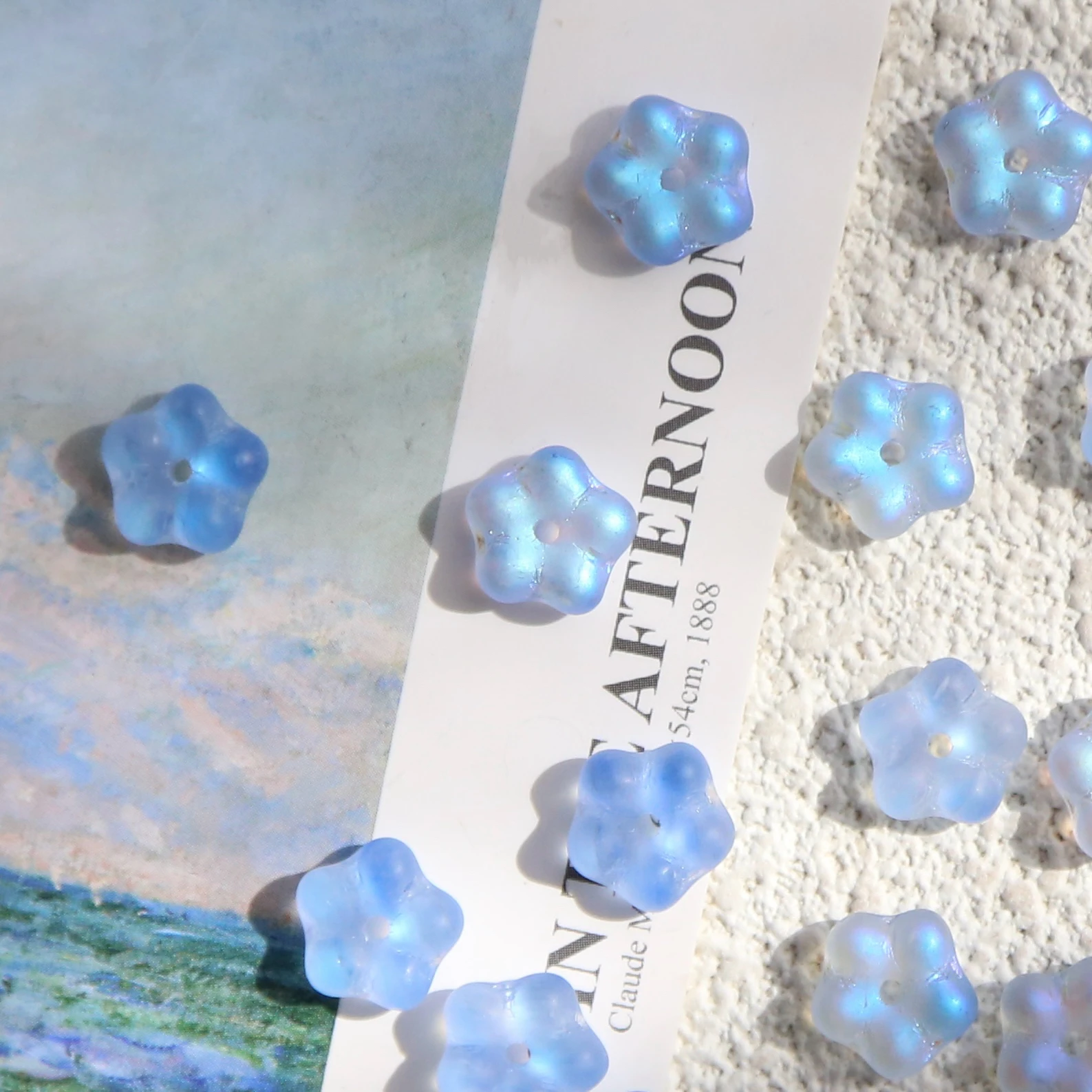 20pcs 9x4mm 체코 구슬 DIY 수제 구슬 소재