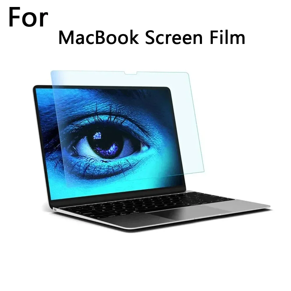 

Screen Protector For MacBook Air 13 14 15 16 M1 M2 Pro Max Blue Light Soft Laptop Film