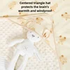 Ultra Soft Warm Cozy Fleece Toddler,Fluffy Infant or Newborn Receiving Wrap Swaddle ,Wraps bag for Infant 0-6 Month 2