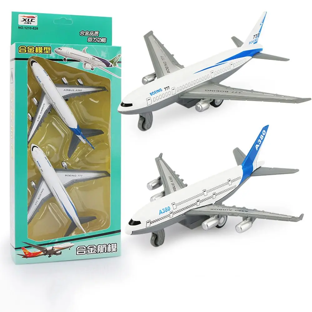 6 In 1 Kids Pull Back Aeroplane & Bus Model Vehicle With Accessories Pretend Toy Playset (mainan Kenderaan) I.208784850 - Foto 3