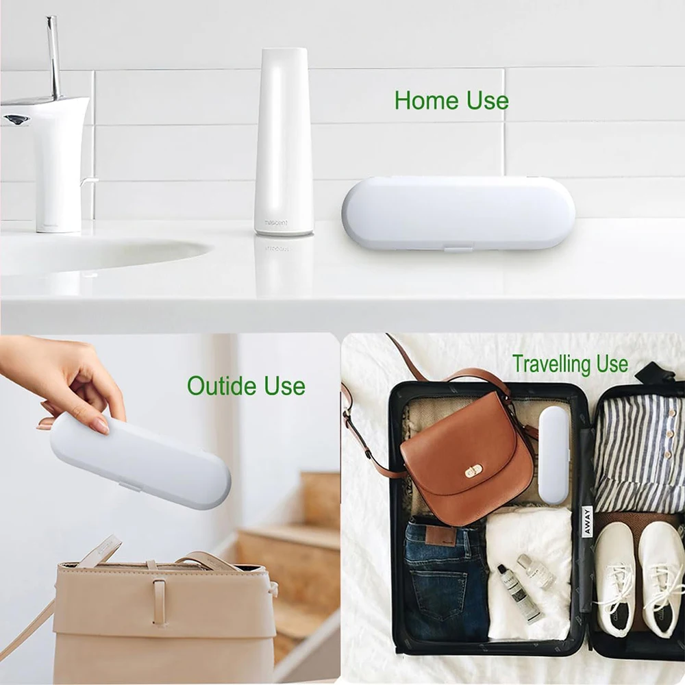 Portable Toothbrush Travel Case for Oral B Electric Toothbrush Handle Storage Box Toothbrush Travel Containers