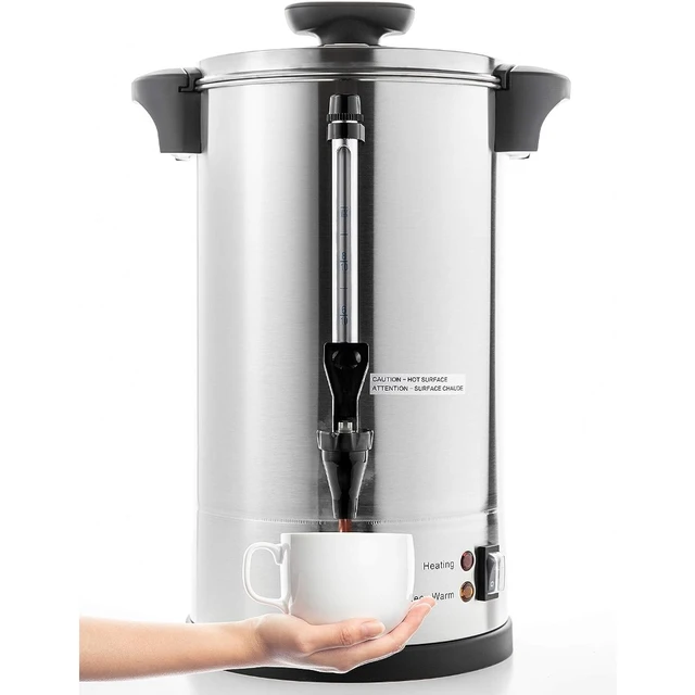 Professional Series 50-Cup Digital Coffee Urn Stainless Steel