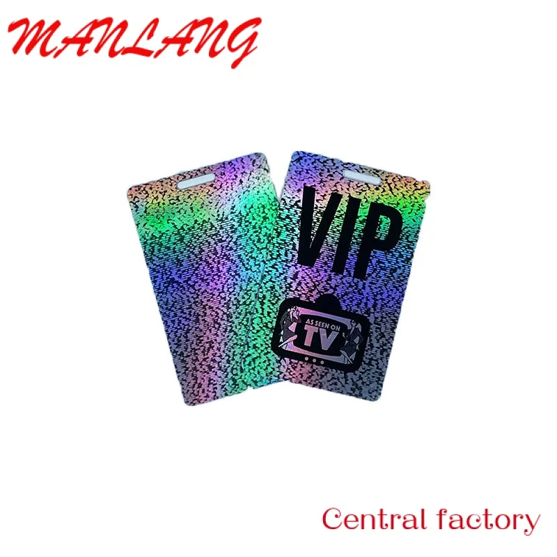 

CustomWholesale Custom Full Color Printing Hologram Card VIP Plastic Membership Cards