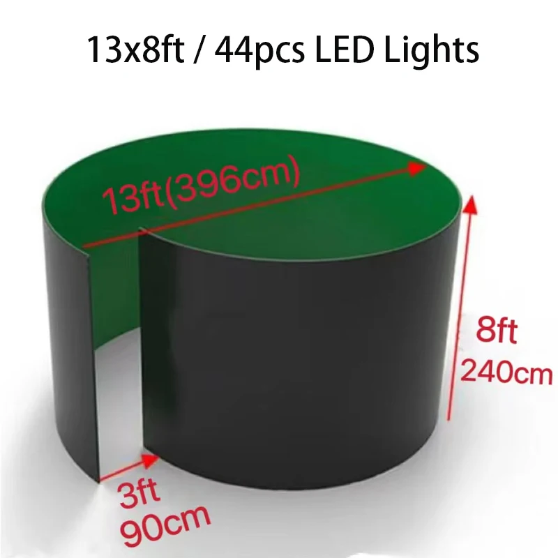 Led 조명이 있는 360 인클로저 배경 텐트 360 사진 부스 기계 파티 이벤트를 위한 나선형 인클로저 스탠드