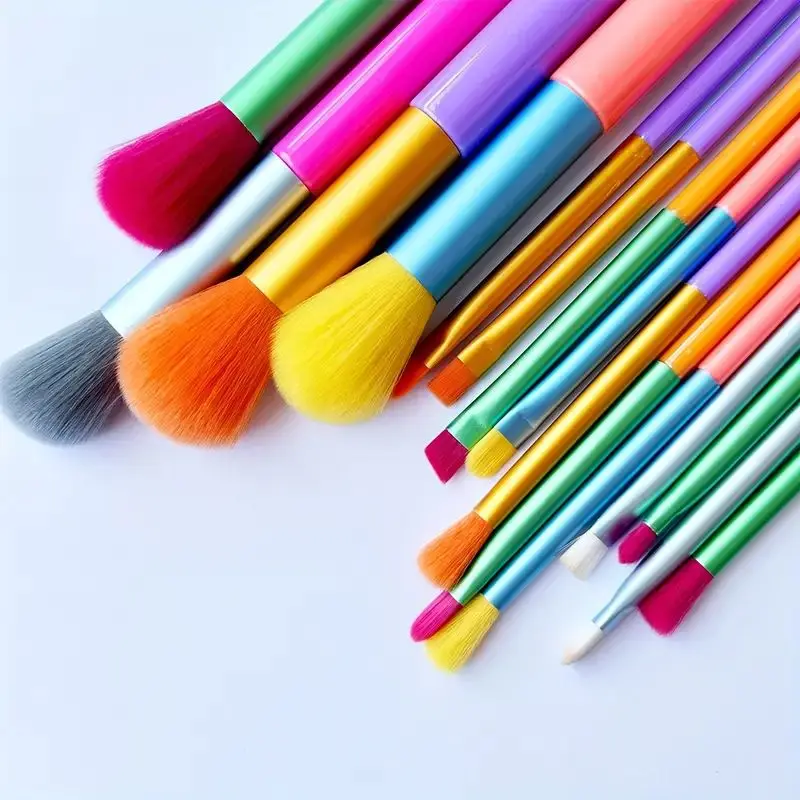 Makeup Brush Set 15 PCs For Eyeshadow Foundation Cosmetic Tools