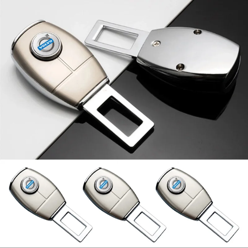 1PC Car Seat Belt Clip Extension Plug Buckle for Volvo V50 Fh Truck S60