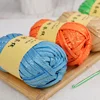 100g Gold Dotted Fabric Thread, Hand Material Bag DIY Slippers Woven Basket Cushion Bag Carpet Crochet Thread, Sparkling Yarn 1