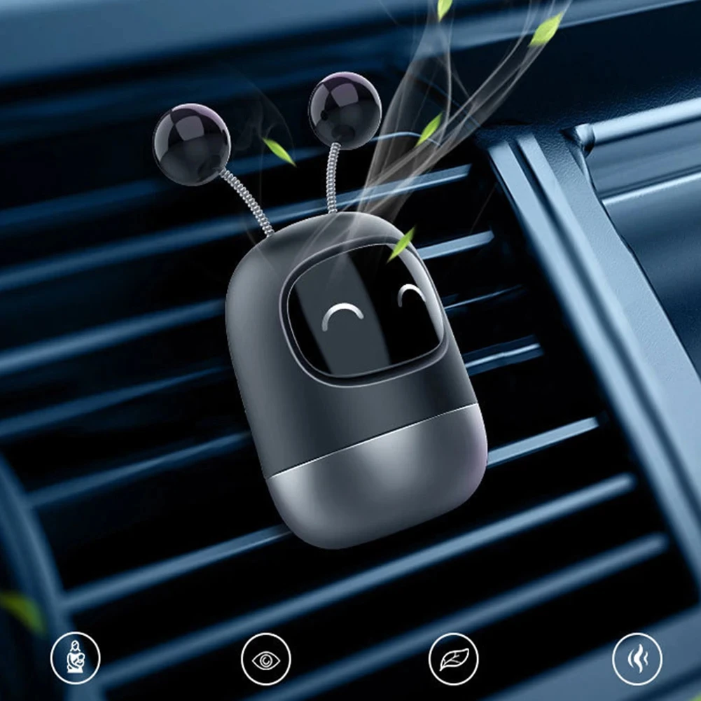Car Air Freshener Auto Creative Mini Robot Air Vent Clip Parfum Flavoring Ventilation Outlet Aromatherapy Automotive Interior 1 Car Air Freshener Auto Creative Mini Robot Air Vent Clip Parfum Flavoring Ventilation Outlet Aromatherapy Automotive Interior 1
