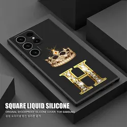 Elegant Crown Design Phone Case with Enhanced Protection and Style - Galaxy S22 Ultra (ZMBLA 01)