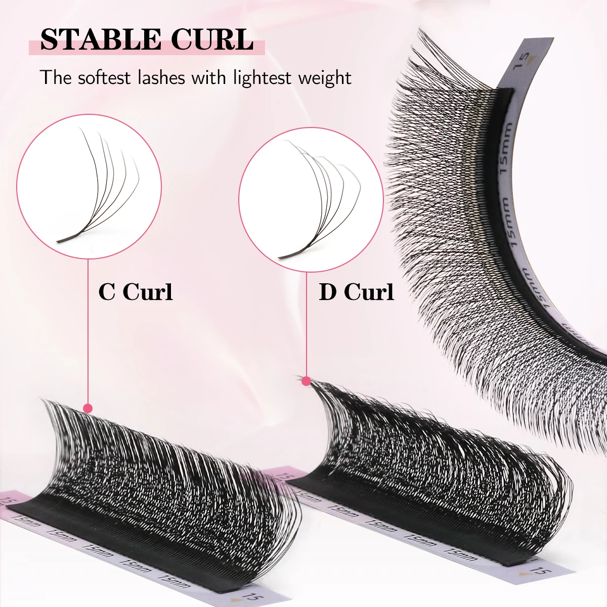 Lashonly New Type W Shape Eyelash Beam Automatic Flowering 3D 4D 5D 6D W Premade Volume Fans Cílios Supplies Grafting Eyelash. 3