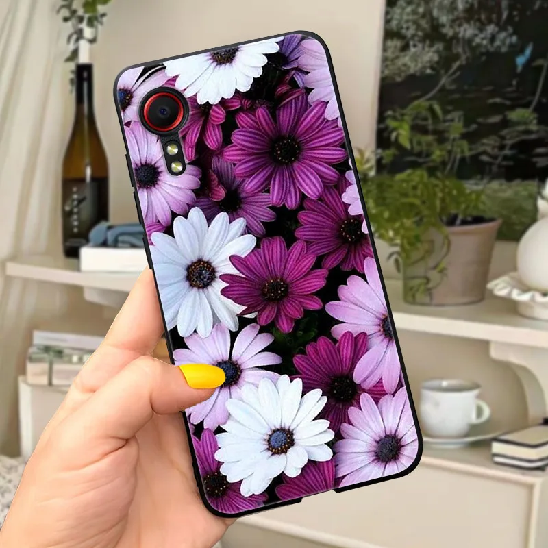 Black Fashion Silicone Soft Shockproof Phone Case