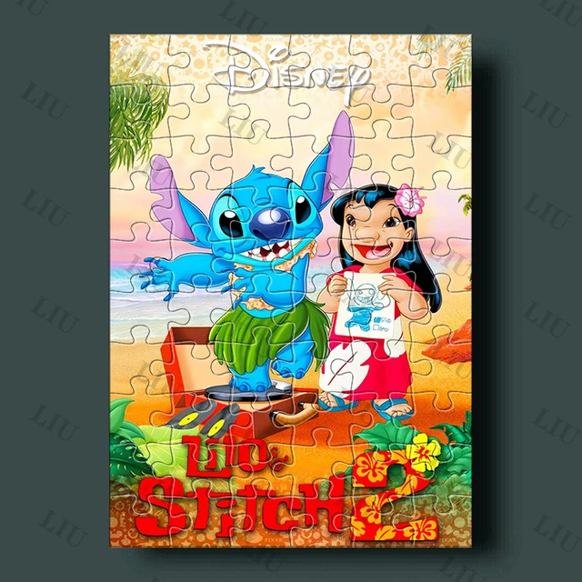 Disney Lilo & Stitch 1000Pcs Assemble Puzzle Toys Children Jigsaw Puzzles  Family Game Cartoons Educational Toys for Kids Gifts - AliExpress