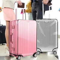 Transparent Pvc Luggage Protective Cover Wheeled Luggage Protective Cover Wear-Resistant Outer Cover Transparent Protective 5