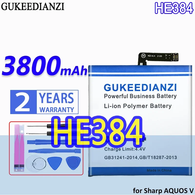 

3800mAh High Capacity Mobile Phone Battery For Sharp AQUOS V Smartphon Batteries
