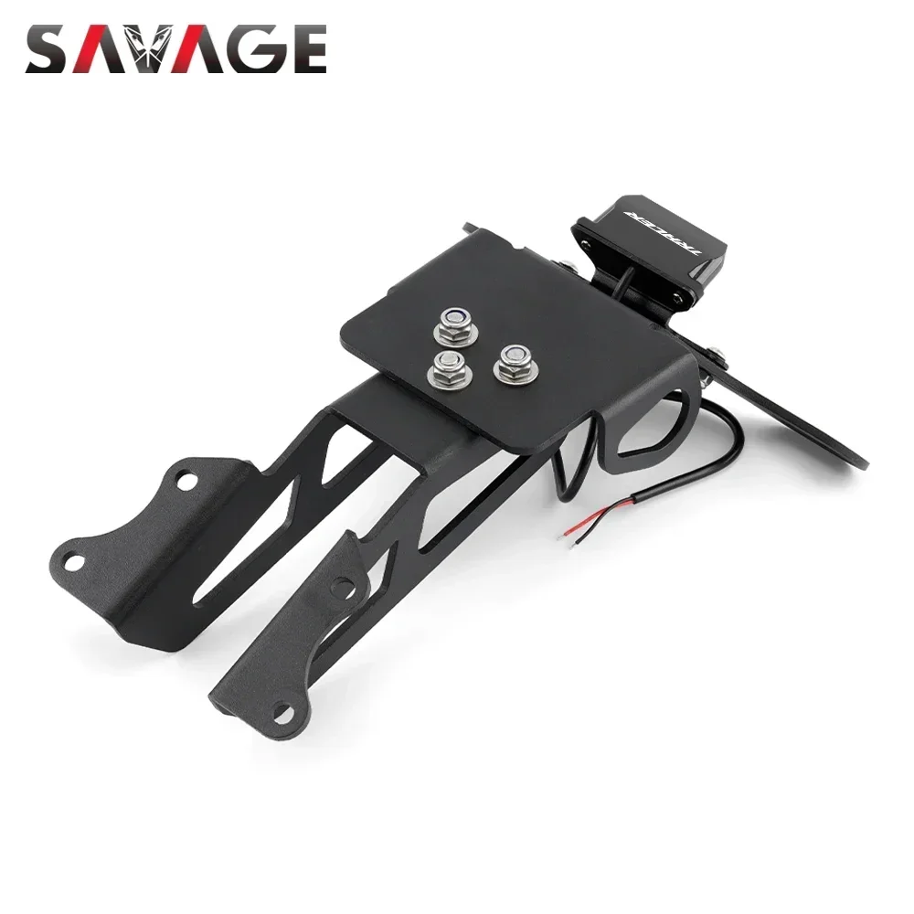 Motorcycle License Plate Holder License Plate Holder for YAMAHA MT09 Tracer etc. Motorcycle Tail Tidy