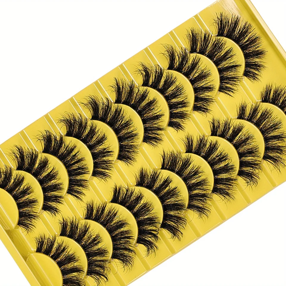 Fluffy Volume Wispy False Eyelashes 90Pairs