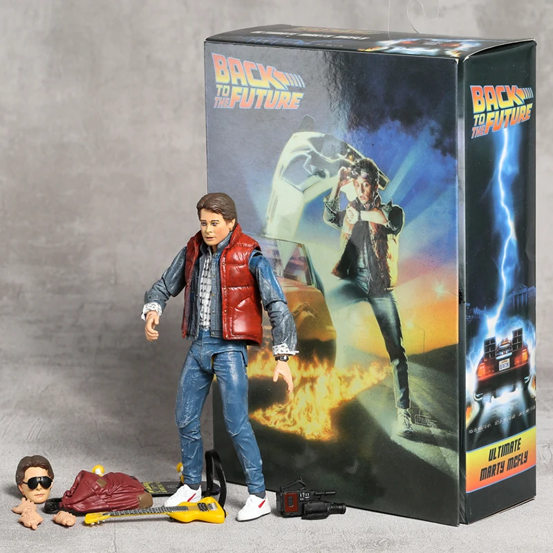 

NECA Back to the Future Marty McFly Model Figurals Brinquedos Action Figure
