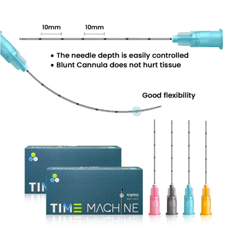 50pccs/box Blunt needle beauty needle disposable 23G25G27G subcutaneous injection beauty tool