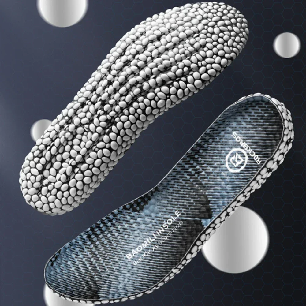 Athletic Insoles Shock-absorbing Breathable Sweat-absorbing Non-odorous Outdoor Sports Cycling Running Basketball