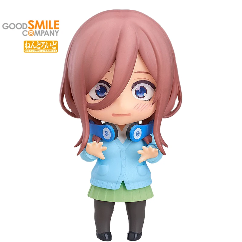 

GoodSmile Original Genuine NENDOROID GSC 1306 Nakano Miku The Quintessential Quintuplets Action Anime Figure Model Collection