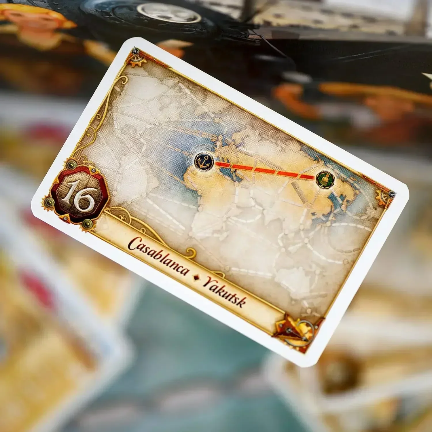 Ticket to Ride Rails & Sails Board Game English Family Multiplayer Friends Party Play Cards Game Plot Collection Toys Gifts 6