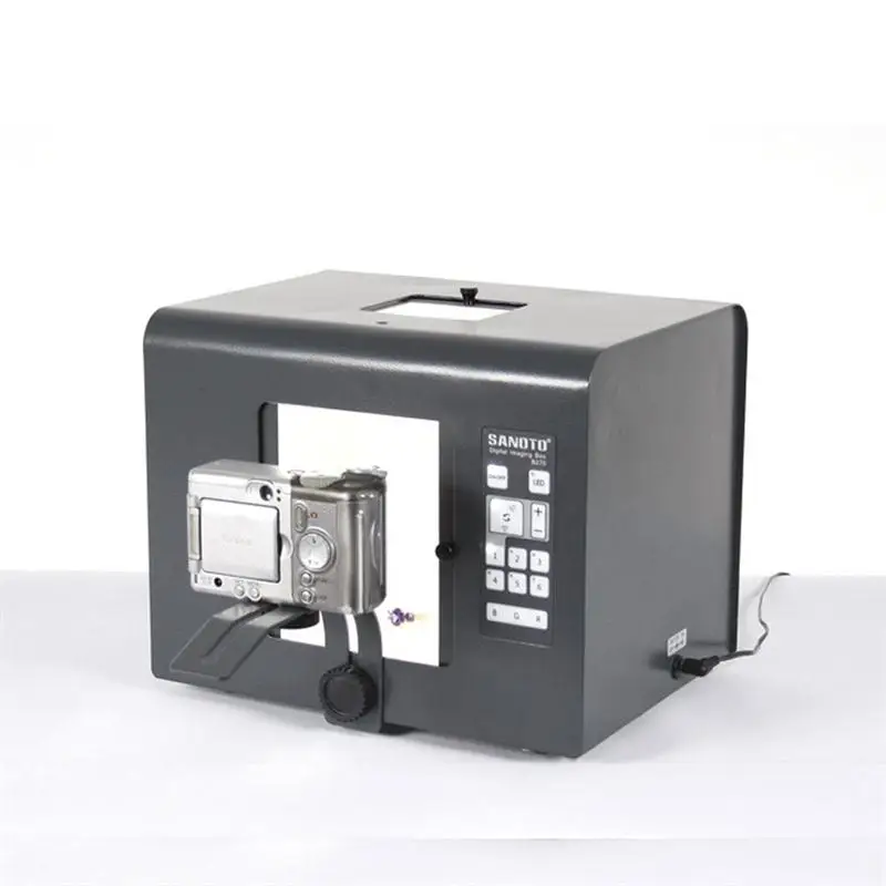 

SANOTO Digital LED Studio Photo Box Diamond Jewelry Light Box Photography Softbox Shooting Tent Kit B270 270*210*210mm