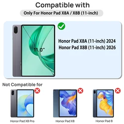 Transparent Soft TPU Silicone Tablet Cover with Reinforced Corners for 11 - Inch Tablets (TPU Protection Case)