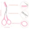 Eyebrow Trimmer Scissors with Comb Eyebrow Shaping Cut Scissors Non Slip Finger Grips Hair Removal Beauty Accessories 2