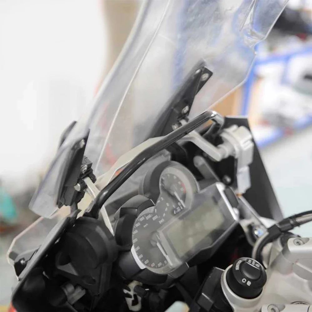 R 1200 1250 R1200 R1250 GS GSA Moto GPS Supporto Del Basamento di Navigazione Del Telefono Mobile di Montaggio 12 MILLIMETRI Per BMW R1200GS R1250GS LC ADV - immagine 2