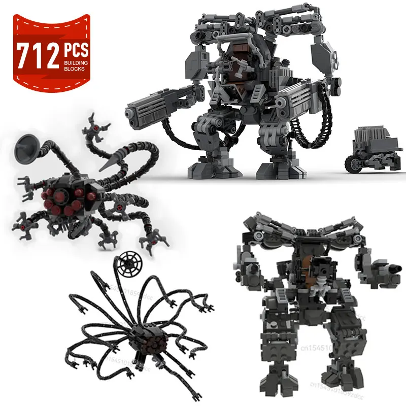 Figurki-akcji-z-film-w-MOC-Matrixed-Model-robota-zestaw-klock-w-High ...