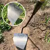 Thickened Manganese Steel Pointed Hoe Head Multifunctional Weeding Tool Hoe Tool Pointed Cultivator Sharp Garden Weeding Tool 2