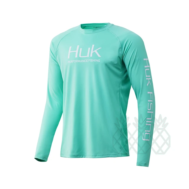 Huk Fishing Wear Summer Fishing Shirts Long Sleeve UV Protection