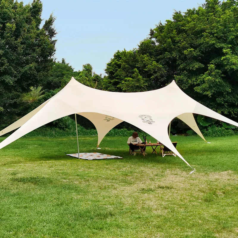 8x5 м большая шестиугольная бабочка навес наружный походный солнцезащитный навес для группового ужина свадьбы вечеринки выставки Мероприятия Палатка